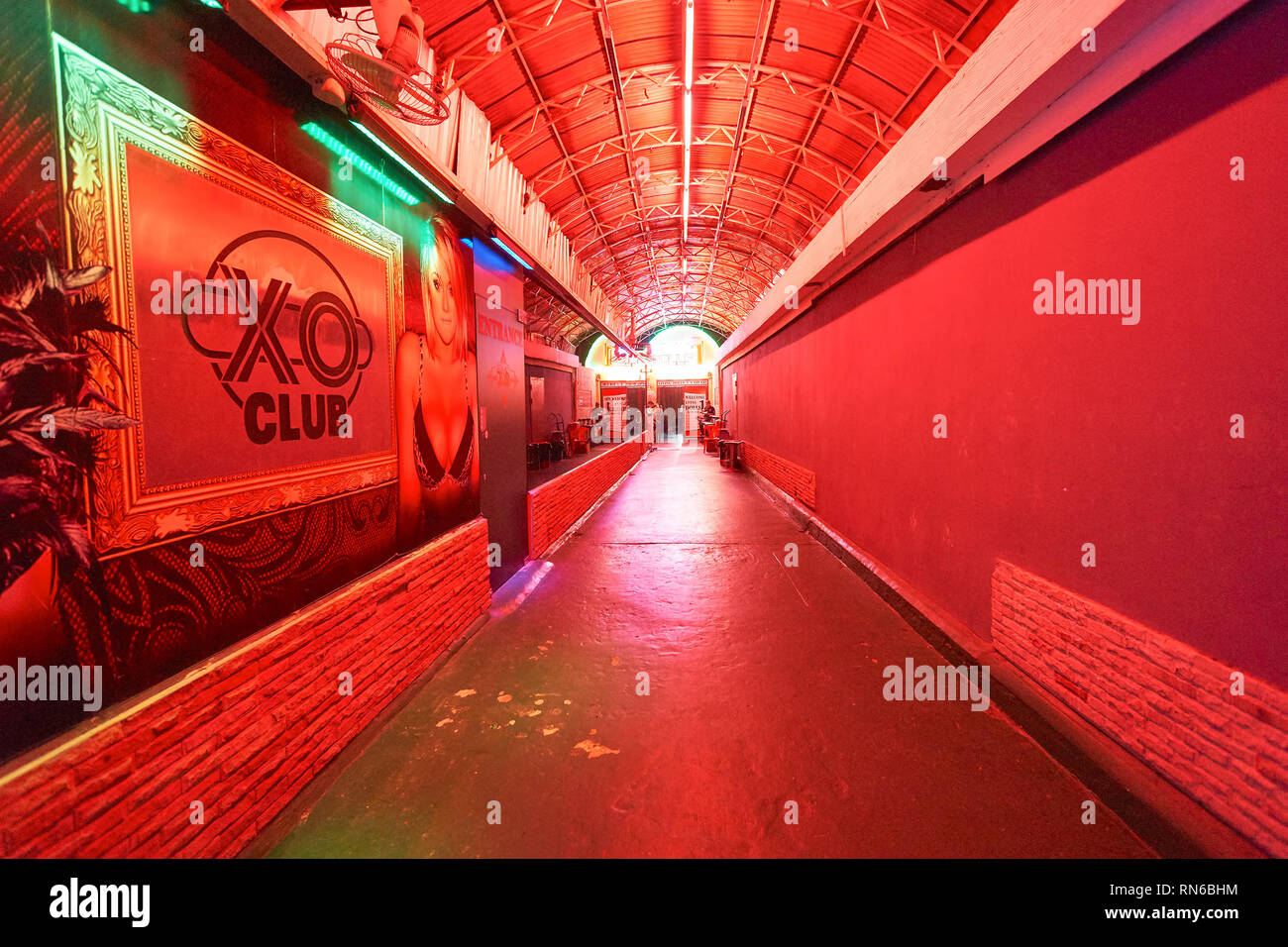 PATTAYA, THAILAND CIRCA FEBRUARY, 2016 entryway of on