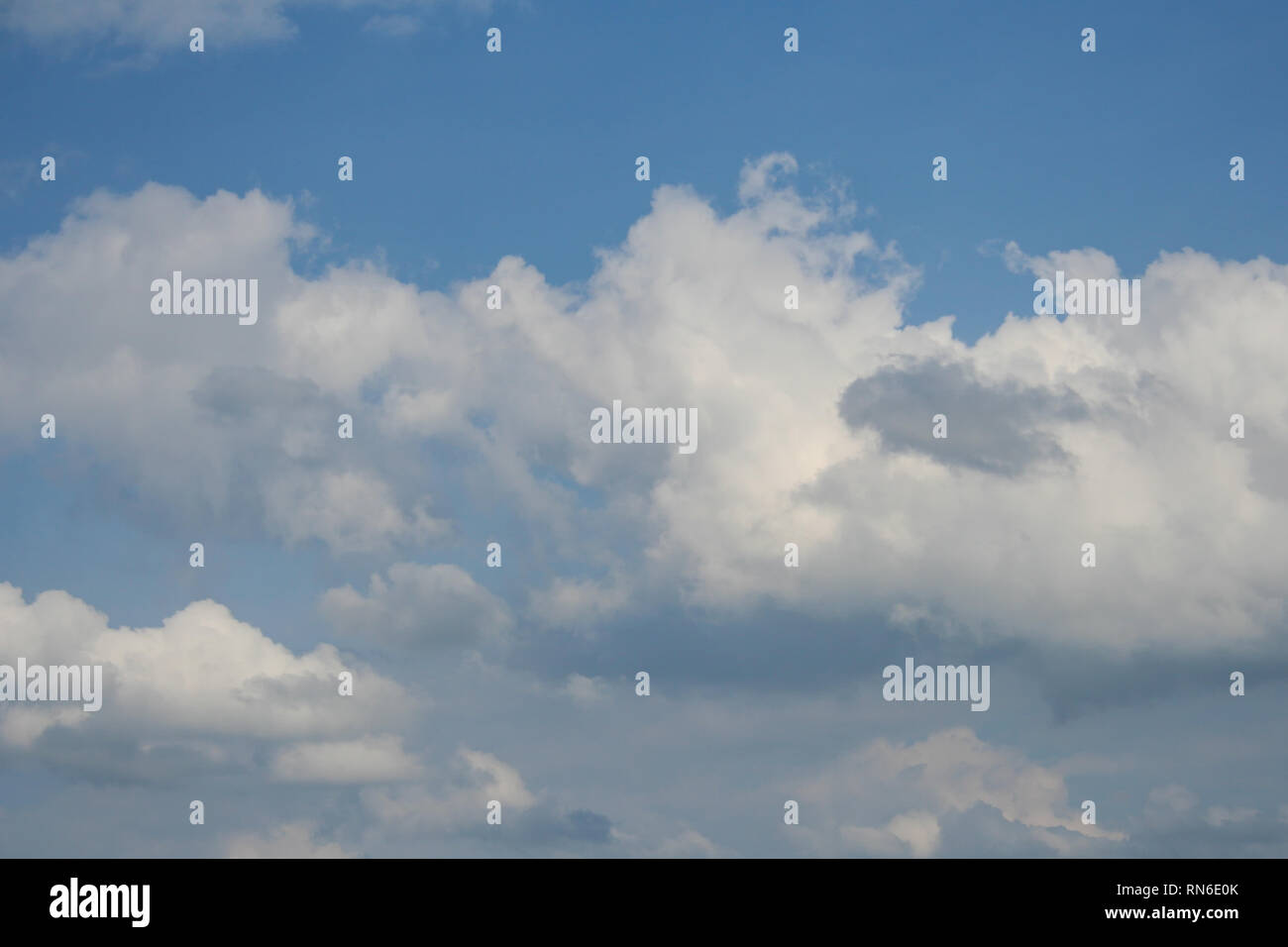 Blue cloud clouded sky hi-res stock photography and images - Alamy