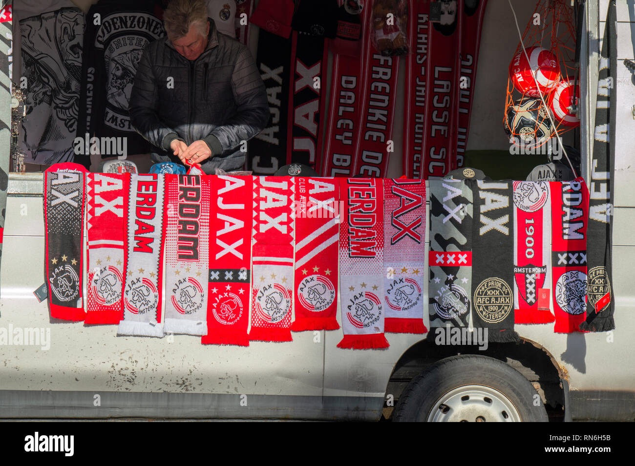 Ajax Fotball Club Shop Interior on Amsterdam Arena, Netherlands Editorial  Stock Image - Image of arena, hall: 92133674