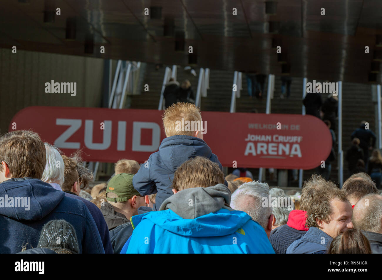 Ajax Fotball Club Shop Interior On Amsterdam Arena, Netherlands Stock  Photo, Picture and Royalty Free Image. Image 78297711.