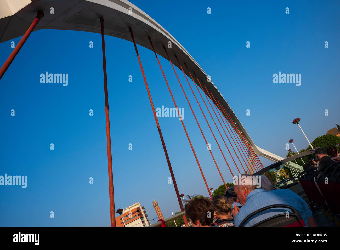 Puente De La Barqueta Stock Photos & Puente De La Barqueta Stock Images