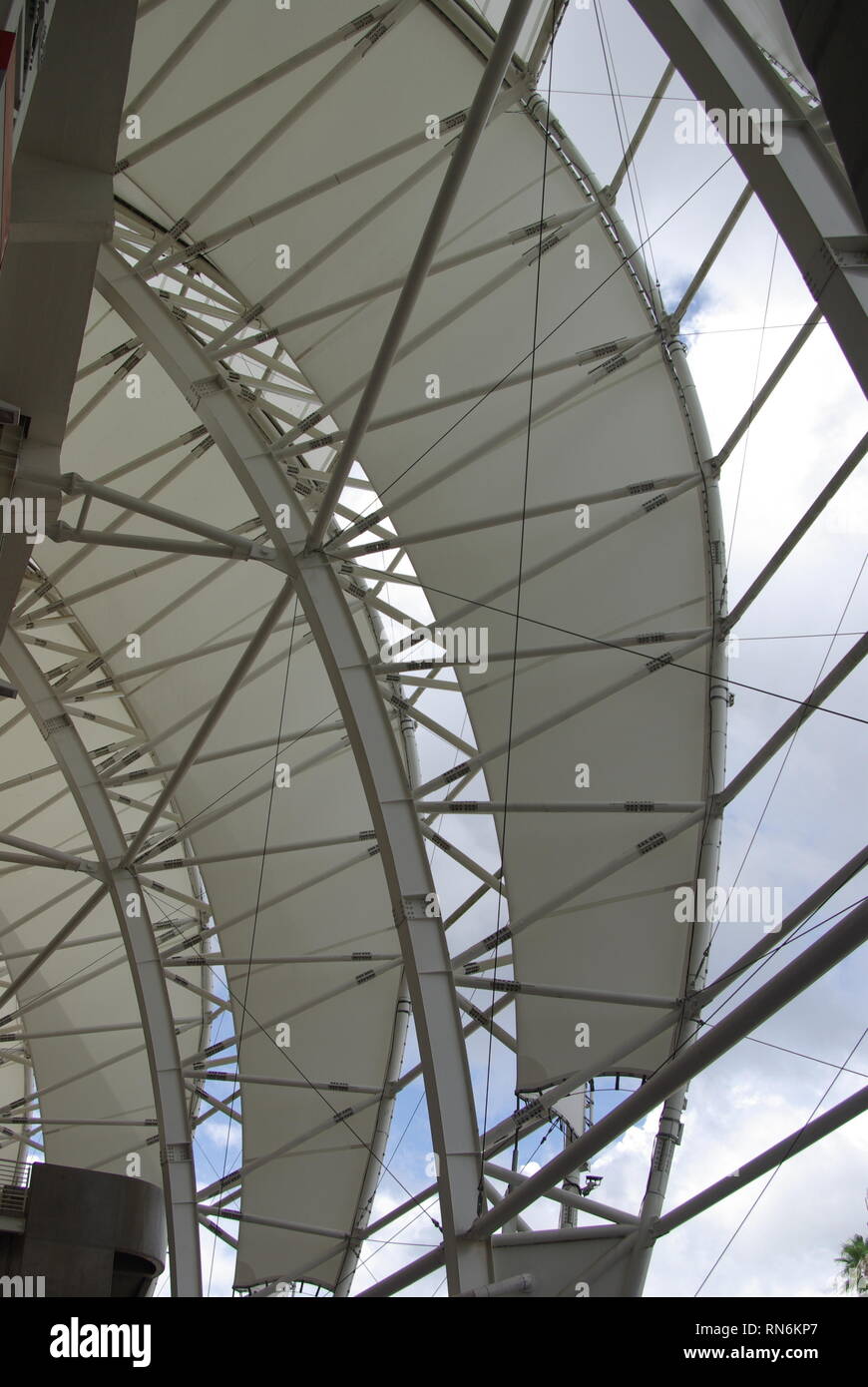 Detail from Stadion Estádio Beira-Rio in Porto Alegre - Brasilien Stock Photo