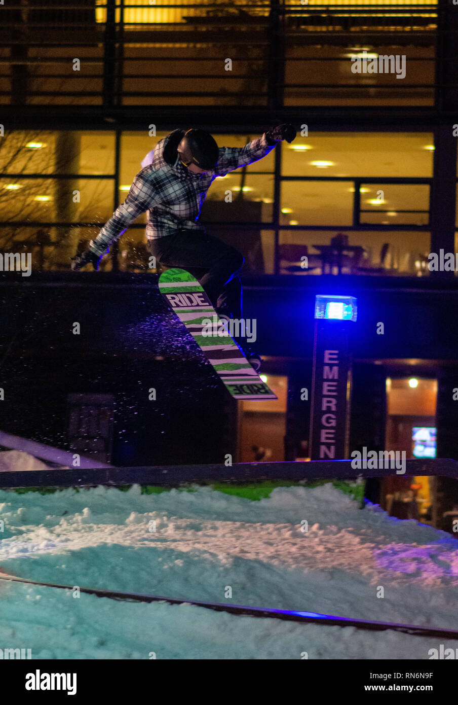 Go Off Rails Grind the rail hi-res stock photography and images - Alamy
