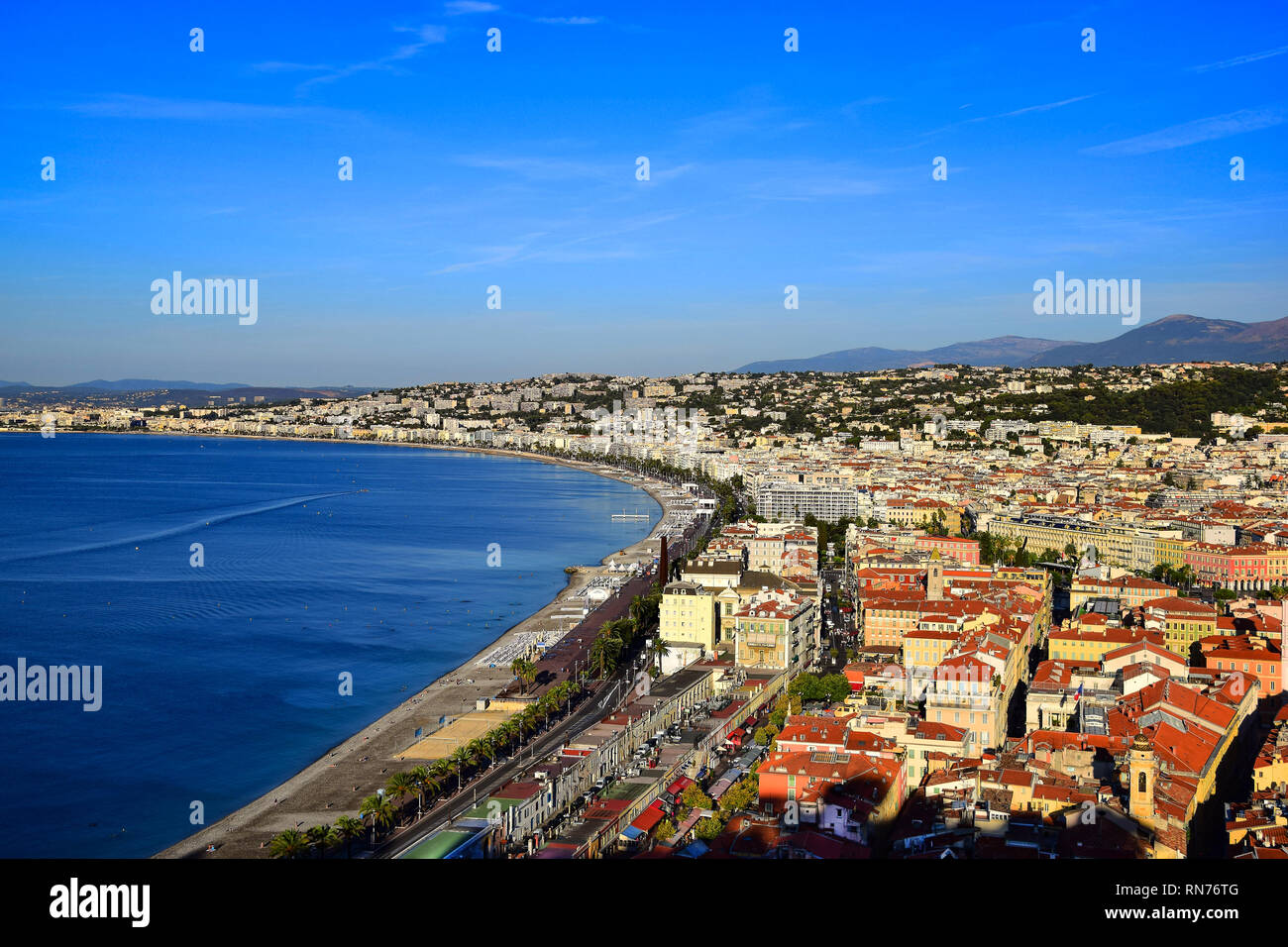 Nice, French Riviera, , Côte d'Azur, Provence, France Stock Photo