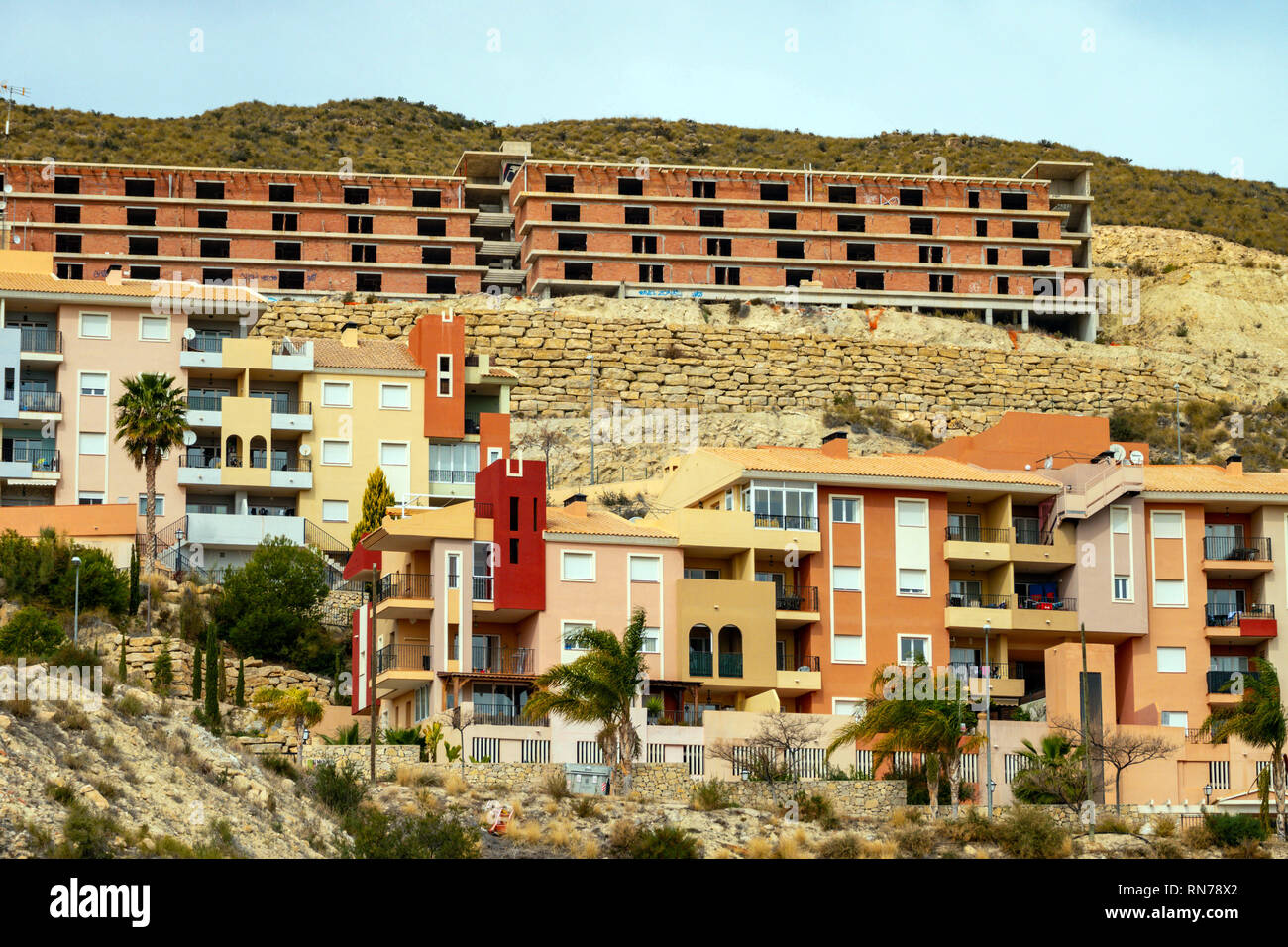 Bonalba golf resort and urbanisation, Mutxamel, Alicante, Costa Banca, Spain Stock Photo