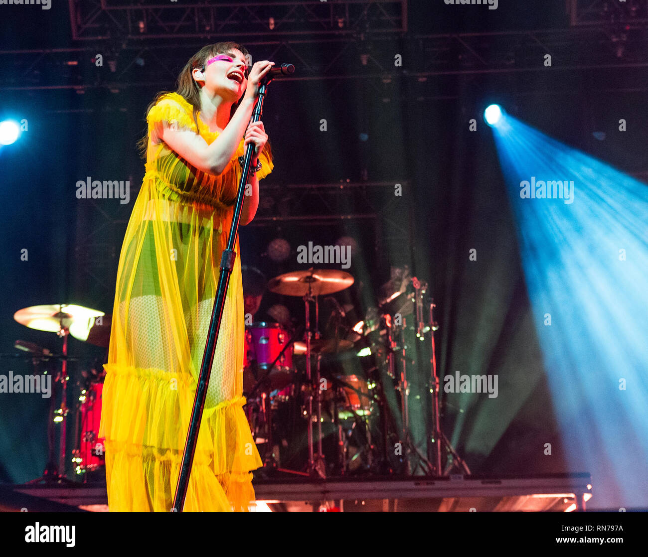 Chvrches is a band from Glasgow, Scotland, formed in September 2011