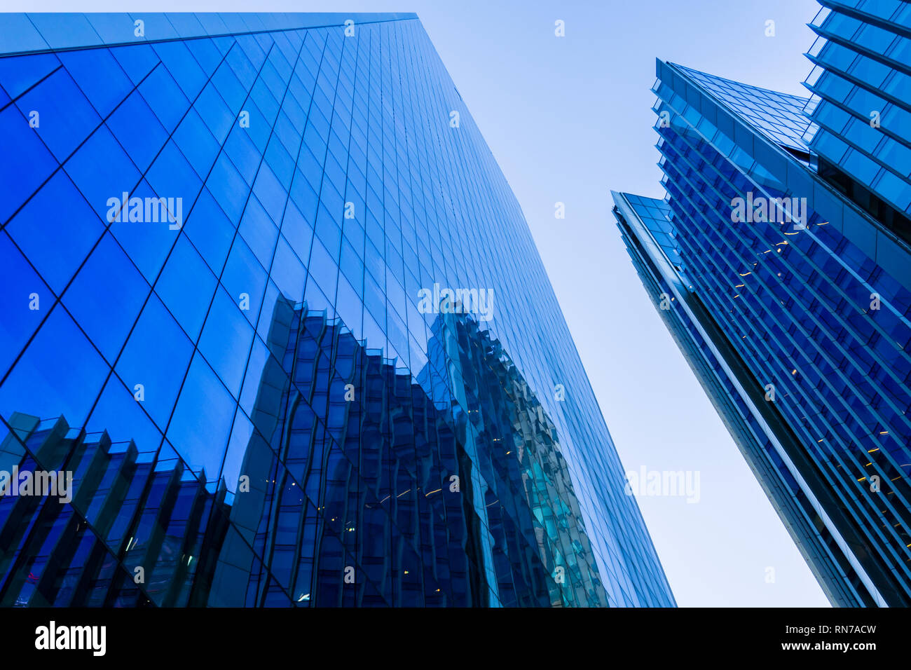 The Willis Building and The Scalpel [London] Stock Photo