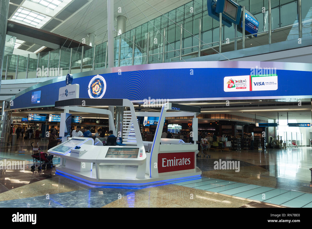 Dubai Duty Free at Dubai International Airport in Dubai in the United ...