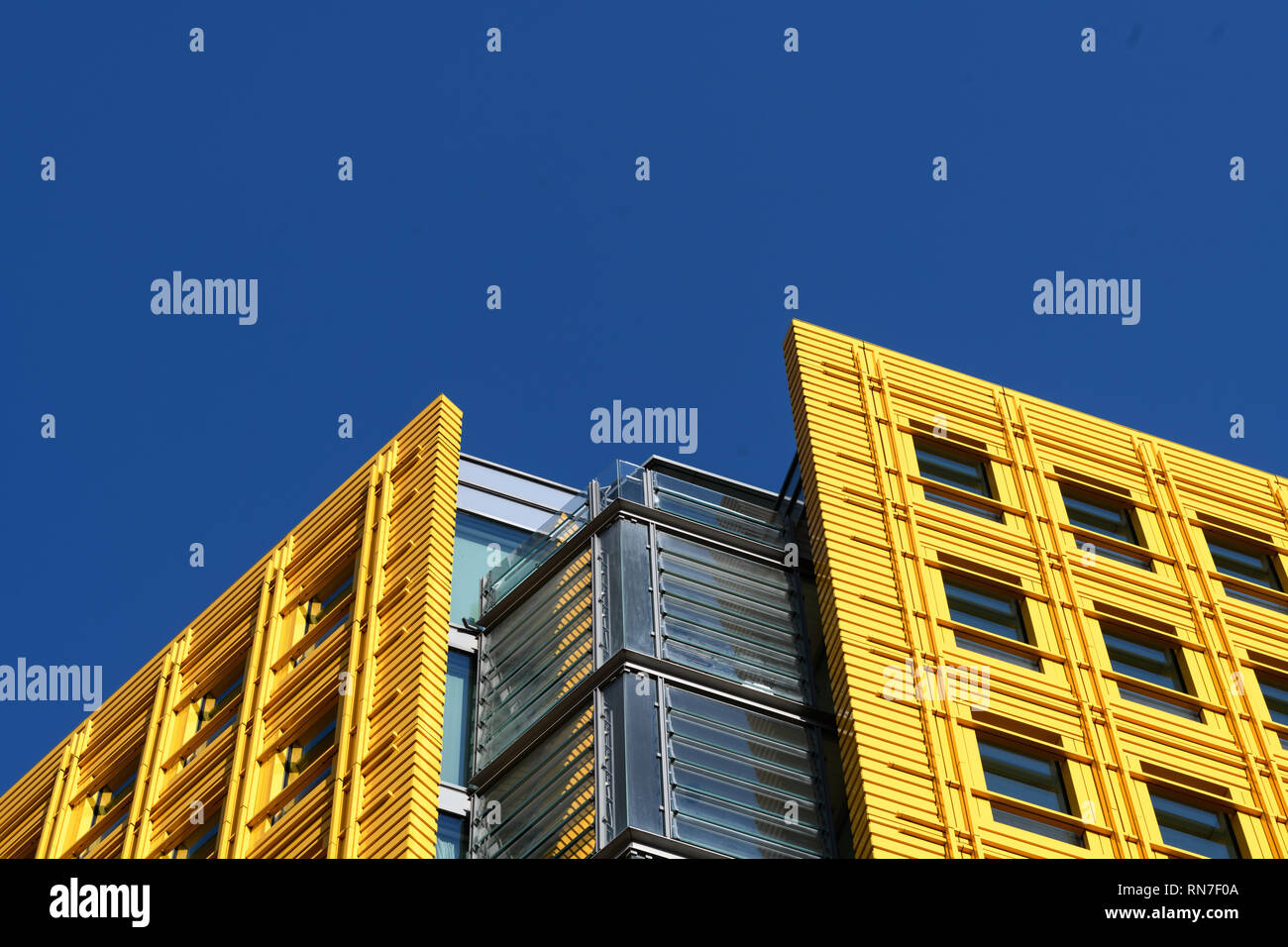 Colourful modern architecture in London Stock Photo - Alamy