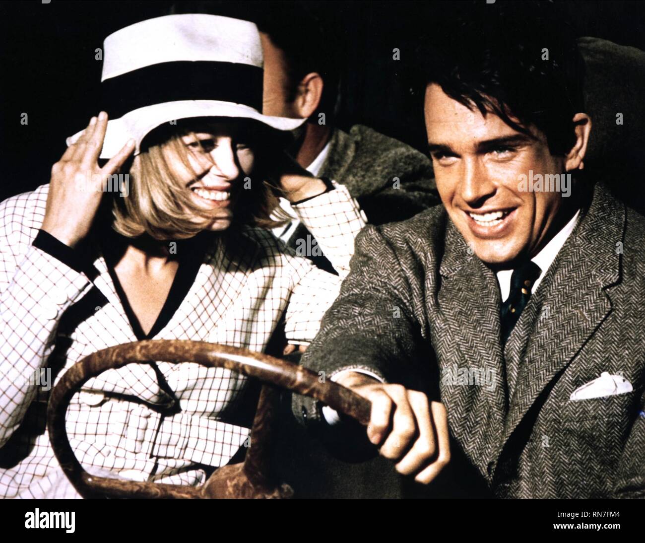 DUNAWAY,BEATTY, BONNIE AND CLYDE, 1967 Stock Photo