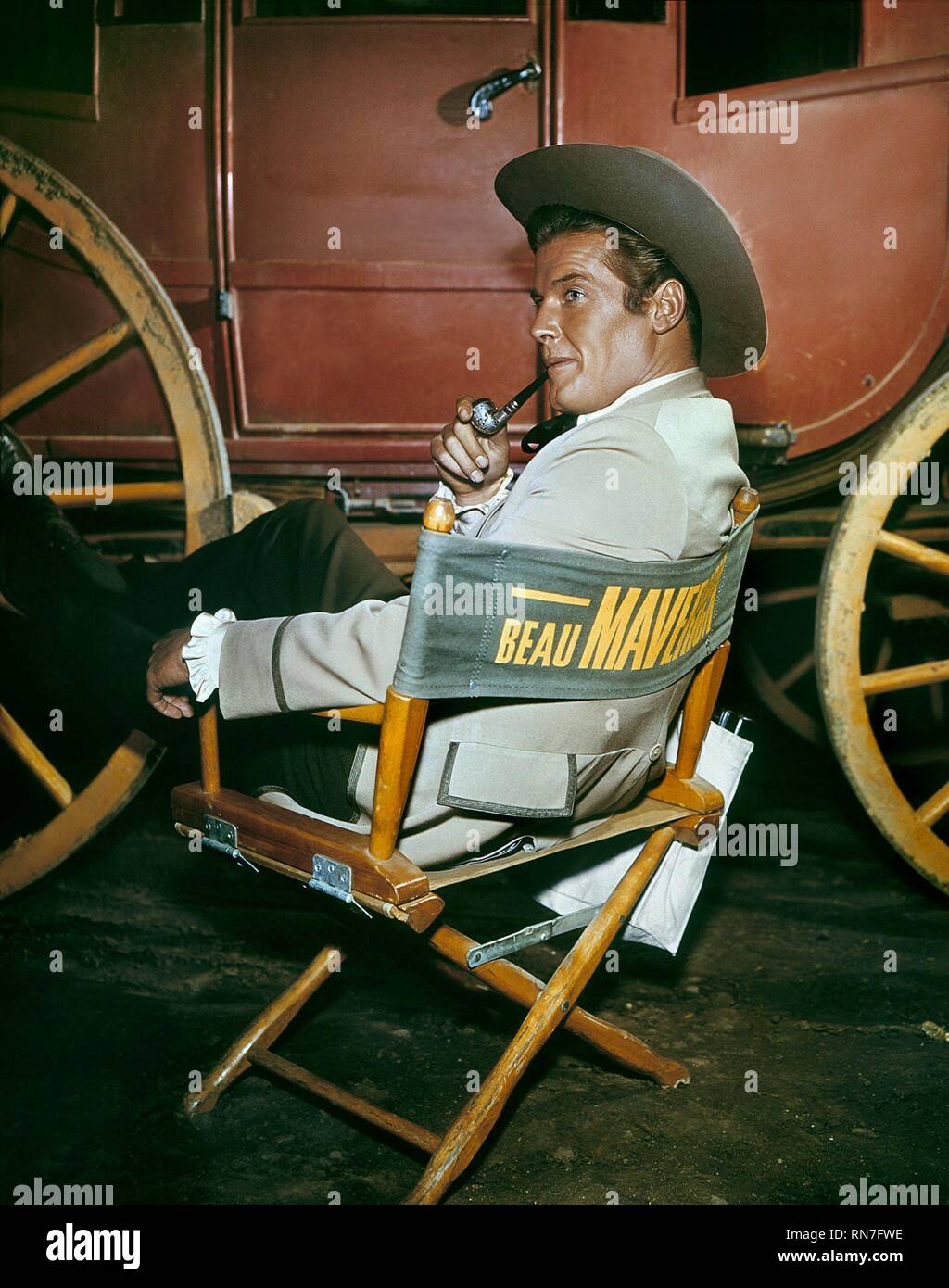 ROGER MOORE, MAVERICK, 1960 Stock Photo Alamy