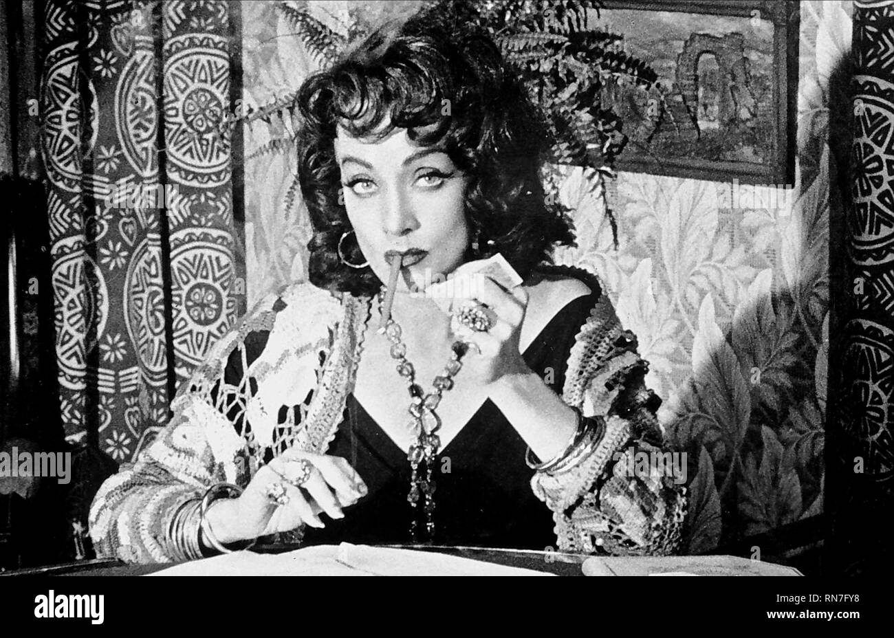 MARLENE DIETRICH, TOUCH OF EVIL, 1958 Stock Photo