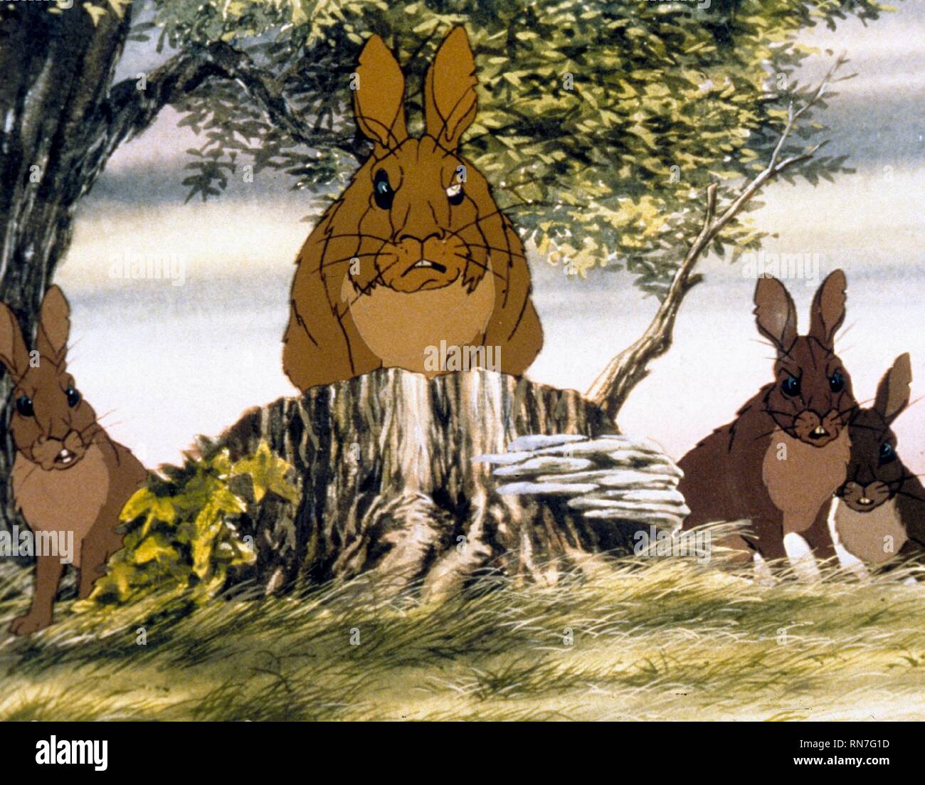 GENERAL WOUNDWORT, WATERSHIP DOWN, 1978 Stock Photo