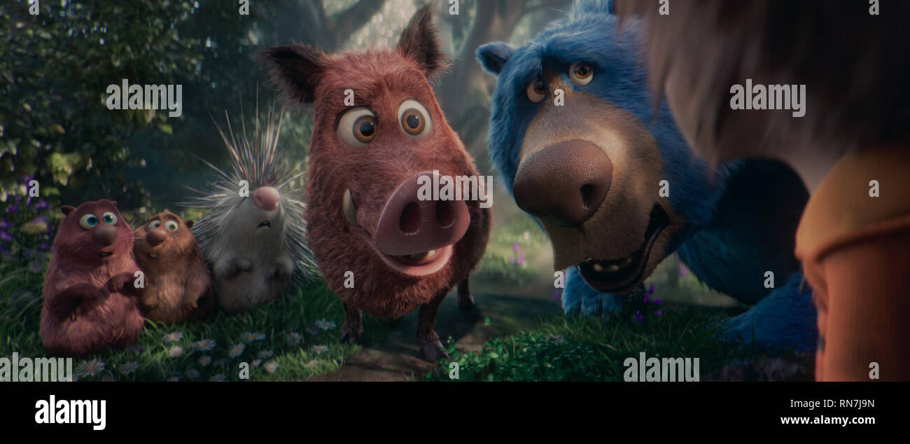 Wonder Park is an upcoming 2019 American-Spanish 3D computer animated adventure teen comedy film produced by Paramount Animation and Nickelodeon Movies, with Ilion Animation Studios handling animation    This photograph is supplied for editorial use only and is the copyright of the film company and/or the designated photographer assigned by the film or production company. Stock Photo