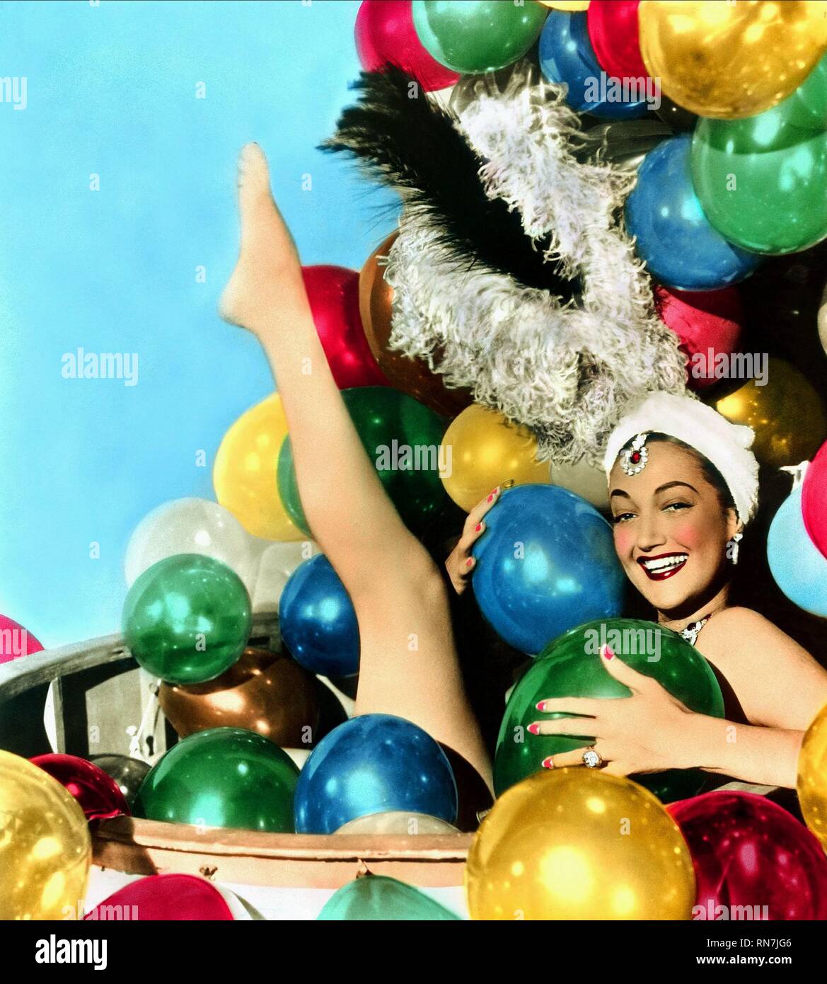 DOROTHY LAMOUR, THE GREATEST SHOW ON EARTH, 1952 Stock Photo