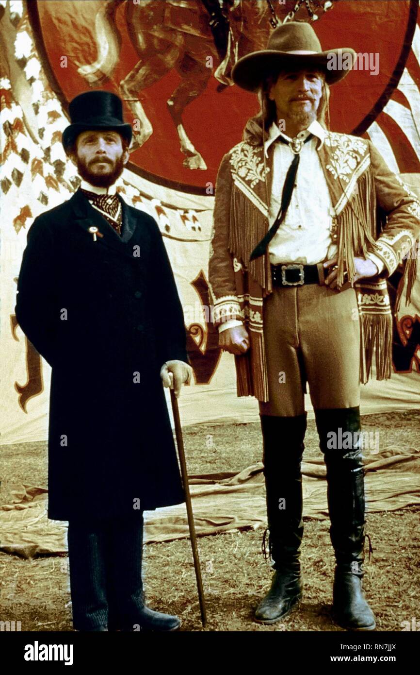 GREY,NEWMAN, BUFFALO BILL AND THE INDIANS and OR SITTING BULL'S HISTORY LESSON, 1976 Stock Photo