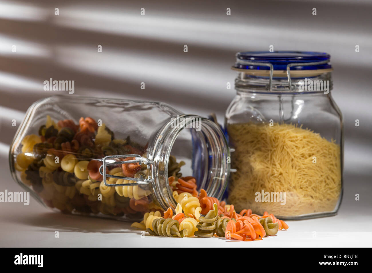 Random Tumble Jar Jar with spirals hi-res stock photography and images - Alamy