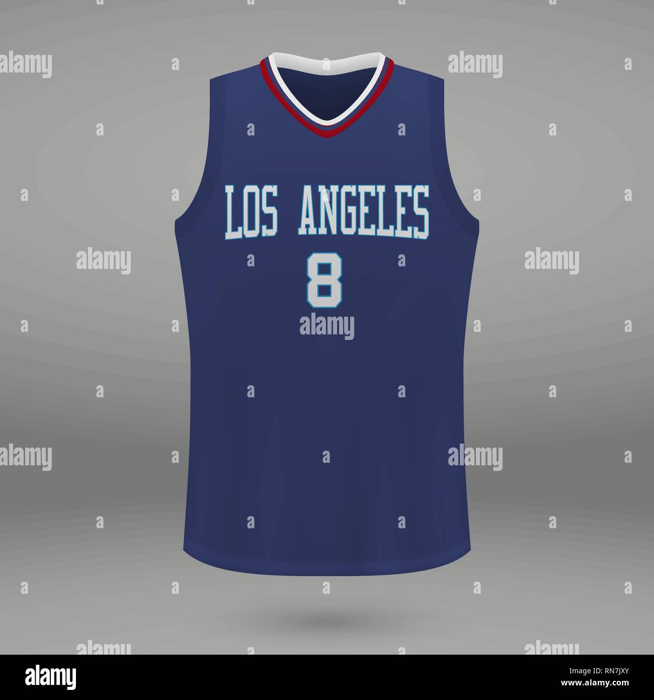 los angeles clippers blue jersey