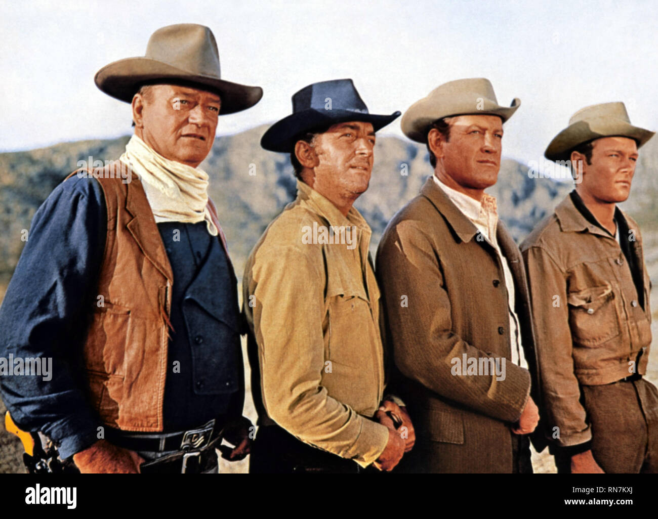 WAYNE,MARTIN,HOLLIMAN,JR., THE SONS OF KATIE ELDER, 1965 Stock Photo