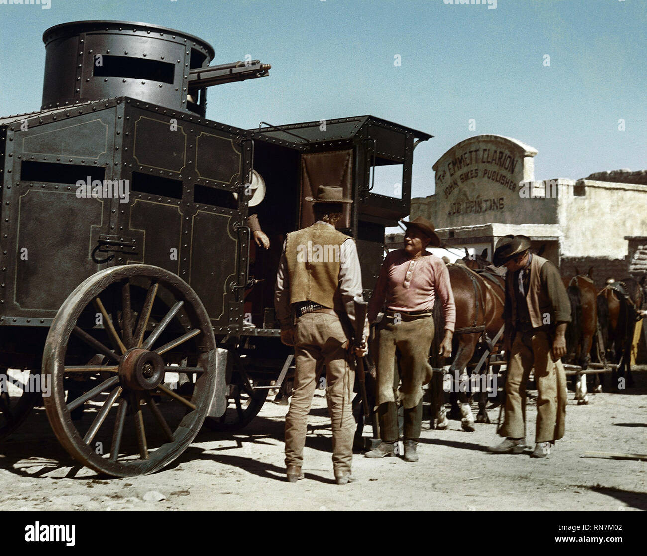 THE WAR WAGON, THE WAR WAGON, 1967 Stock Photo