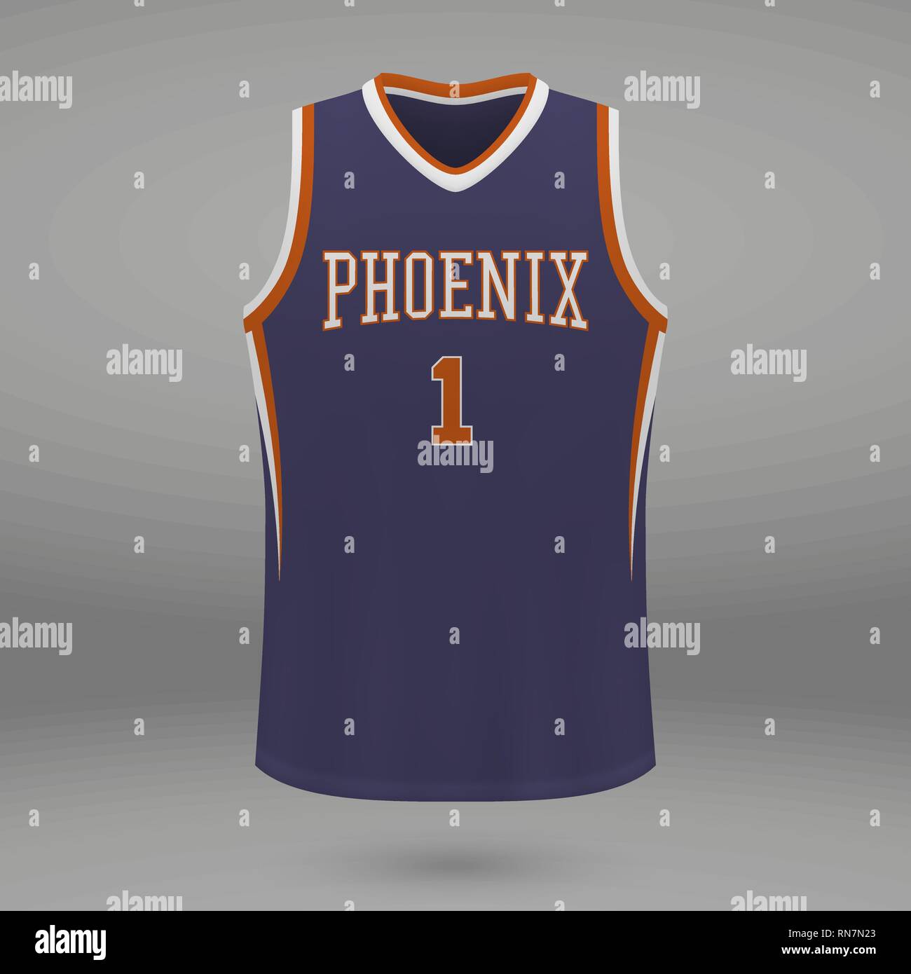 Phoenix suns jersey design pattern 133 Royalty Free Vector
