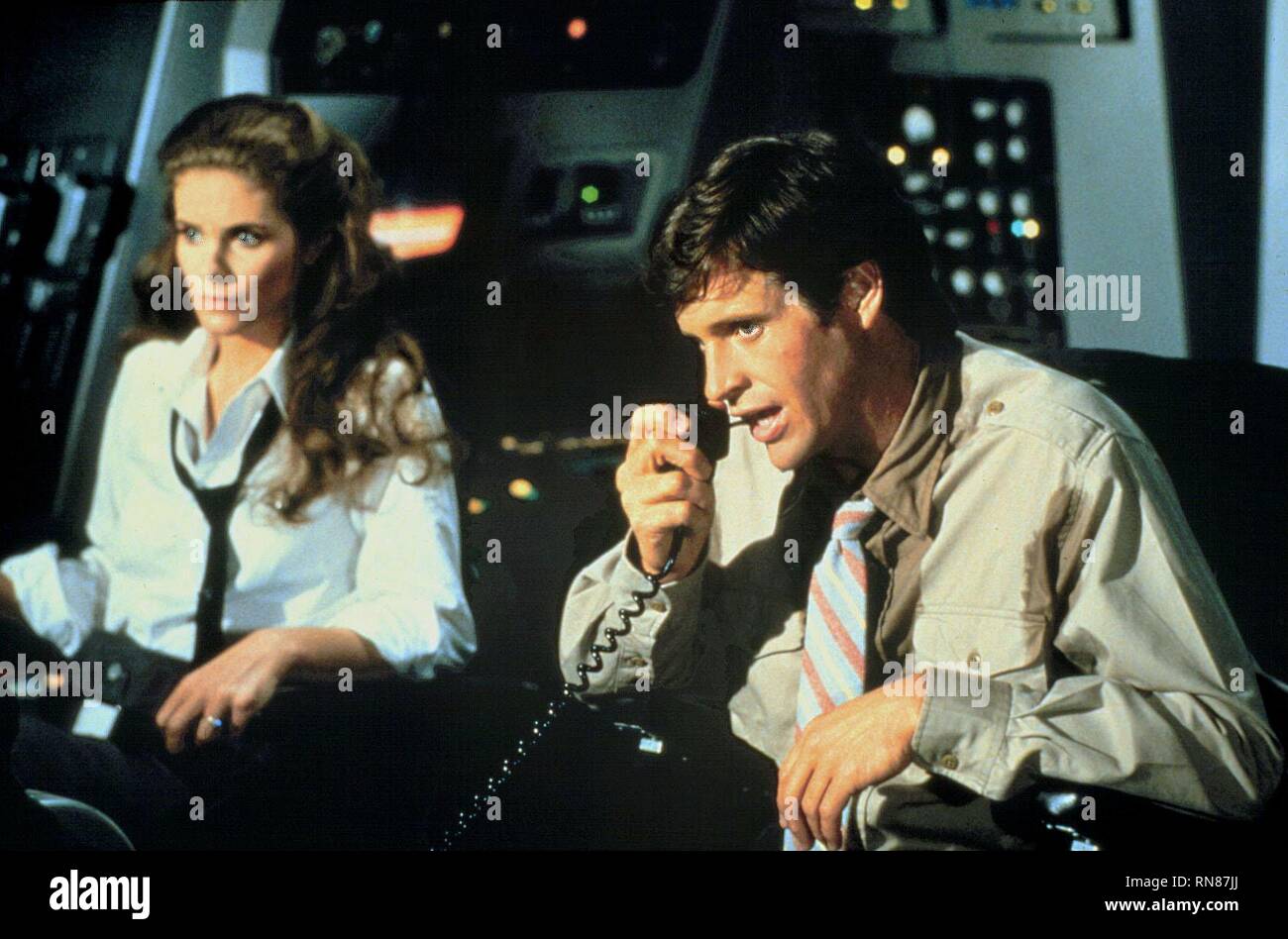HAGERTY,HAYS, AIRPLANE II: THE SEQUEL, 1982 Stock Photo