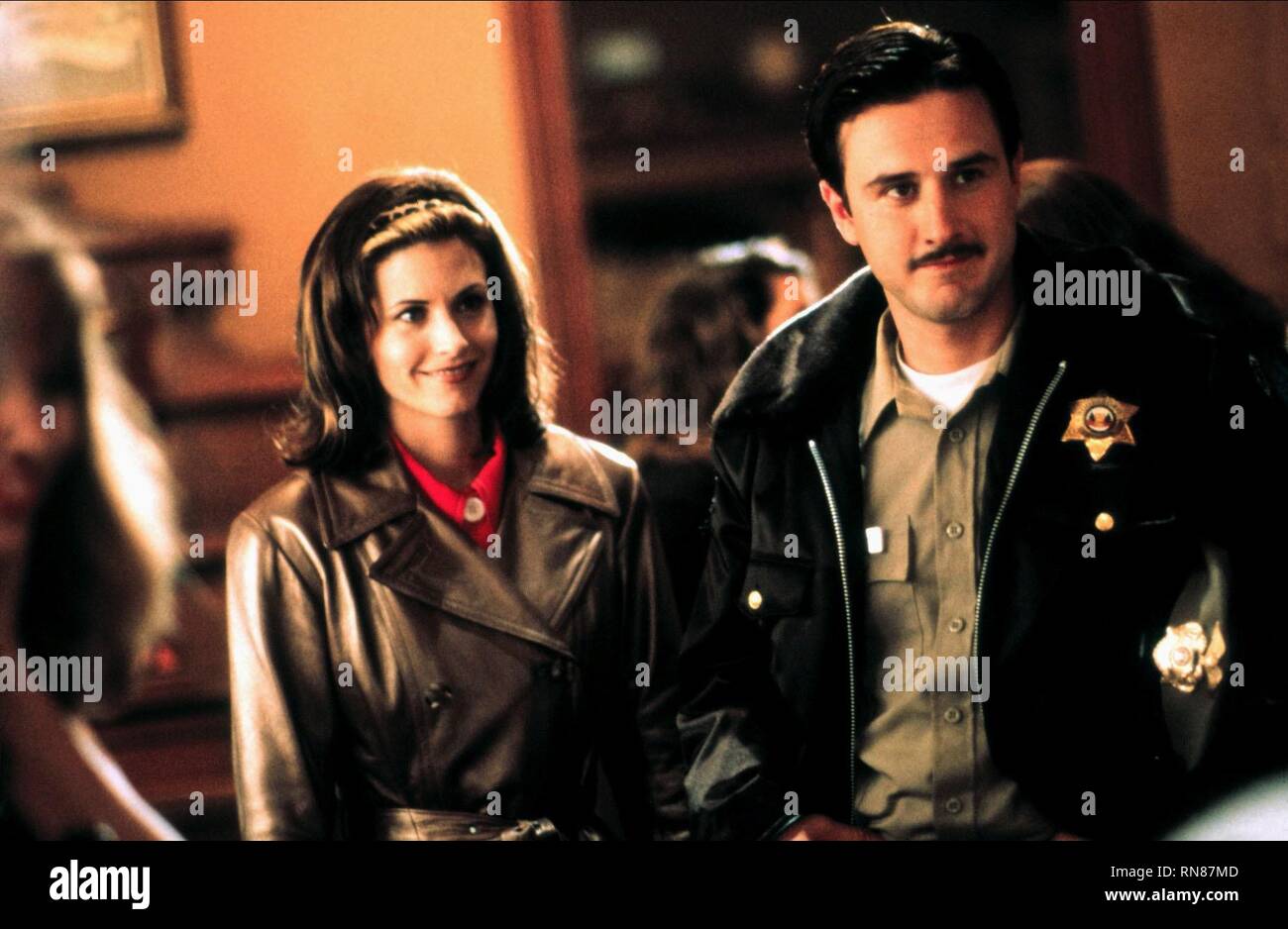 Scream Courteney Cox David Arquette 1996 Stock Photo Alamy