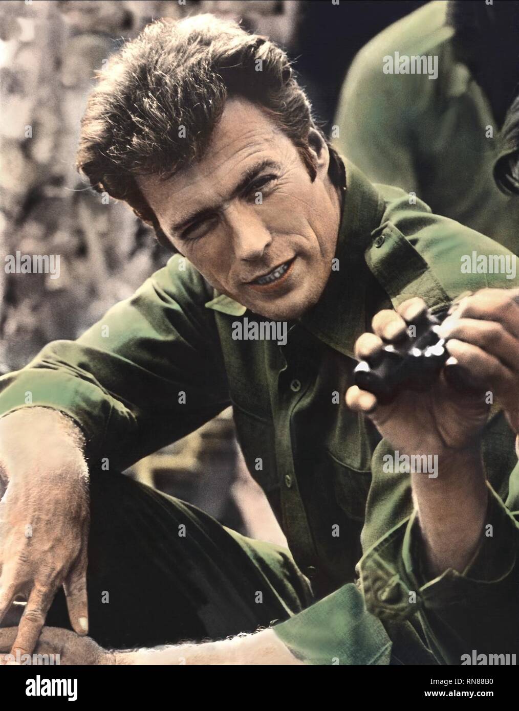 CLINT EASTWOOD, KELLY'S HEROES, 1970 Stock Photo
