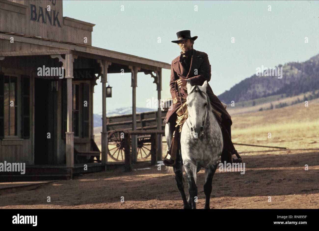 CLINT EASTWOOD, PALE RIDER, 1985 Stock Photo