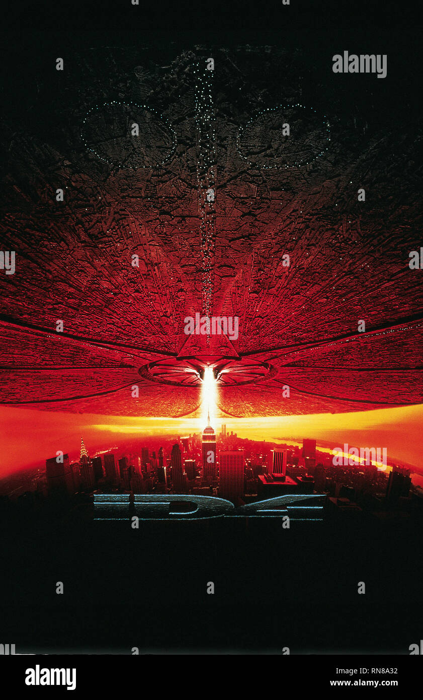 Independence Day Movie Poster High Resolution Stock Photography and