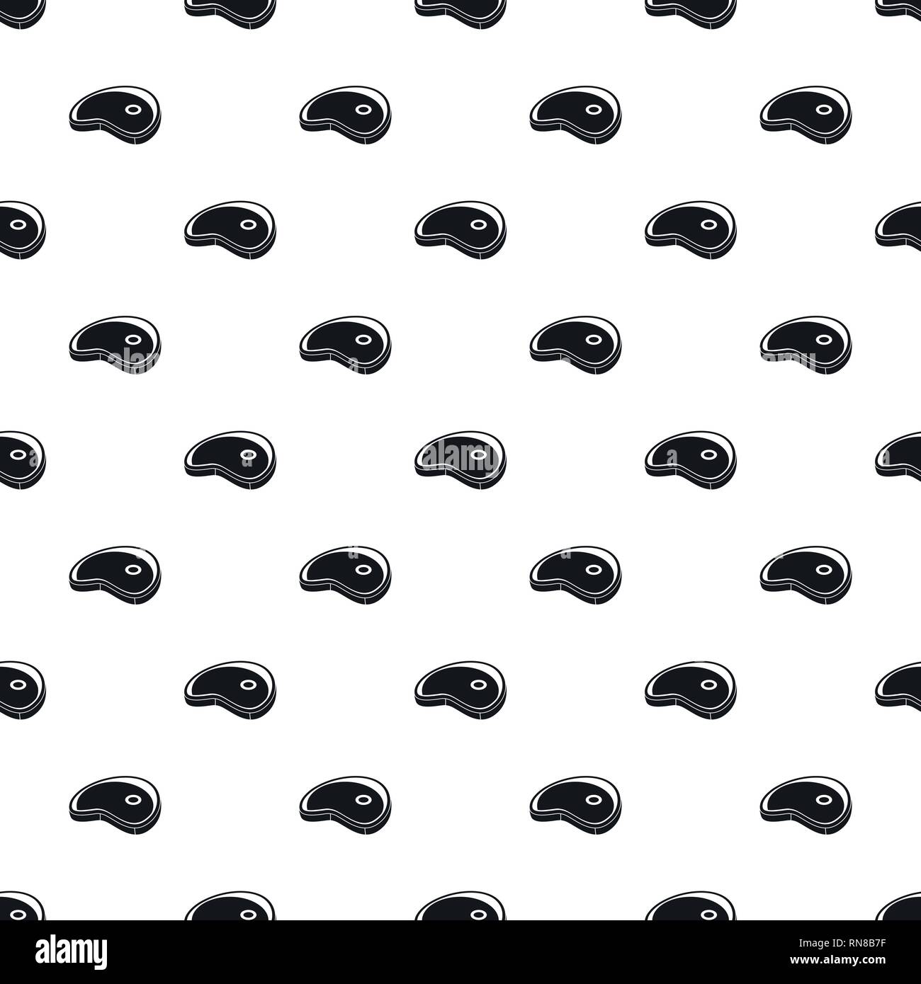 Cow steak pattern seamless vector repeat geometric for any web design ...