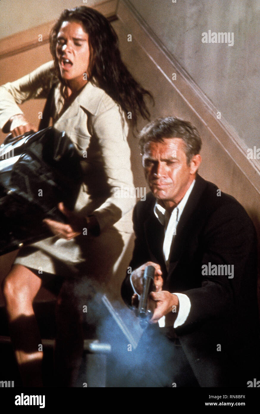 MACGRAW,MCQUEEN, THE GETAWAY, 1972 Stock Photo