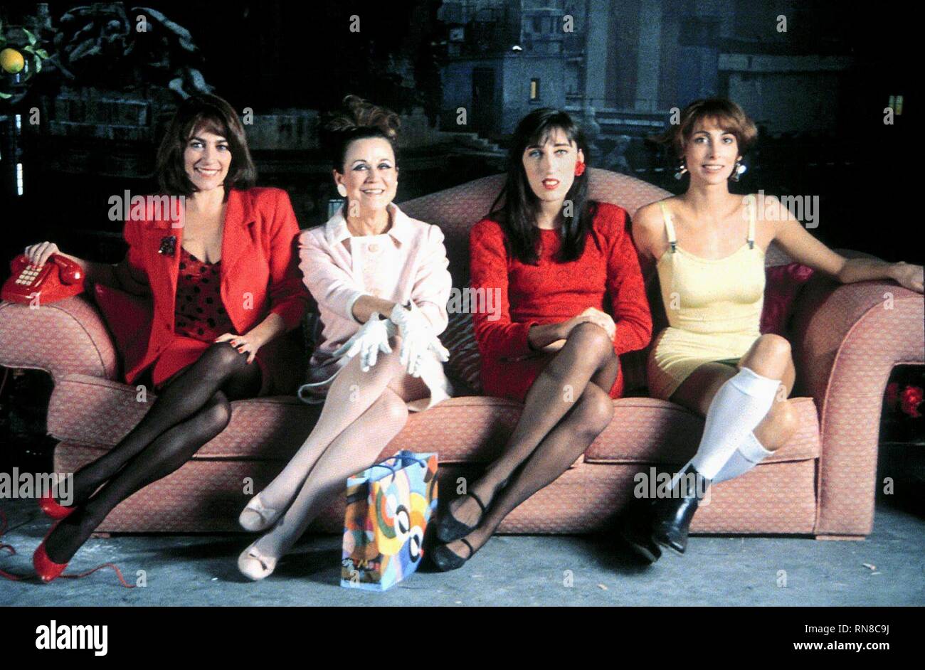 MAURA,SERRANO,PALMA,BARRANCO, WOMEN ON THE VERGE OF A NERVOUS BREAKDOWN, 1988 Stock Photo