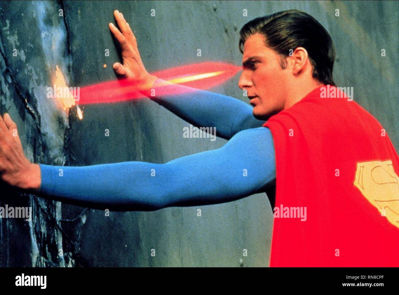CHRISTOPHER REEVE, SUPERMAN III, 1983 Stock Photo
