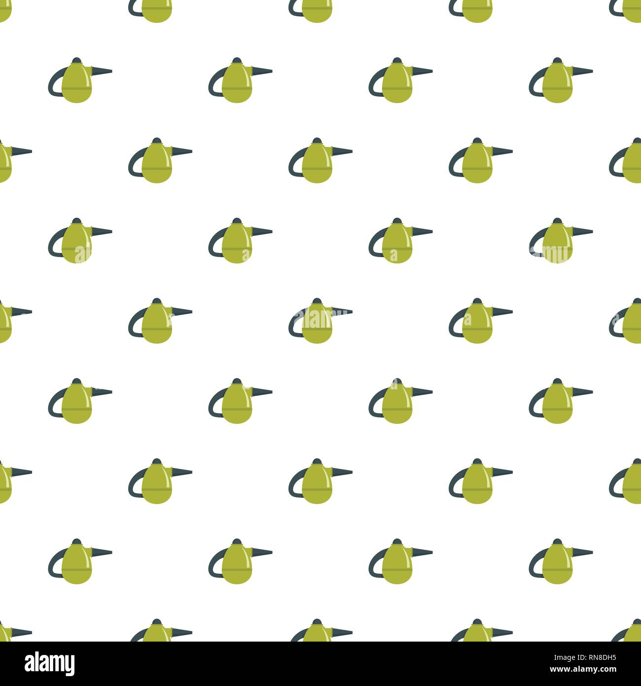 Small hand vacuum cleaner pattern seamless vector repeat for any web design Stock Vector