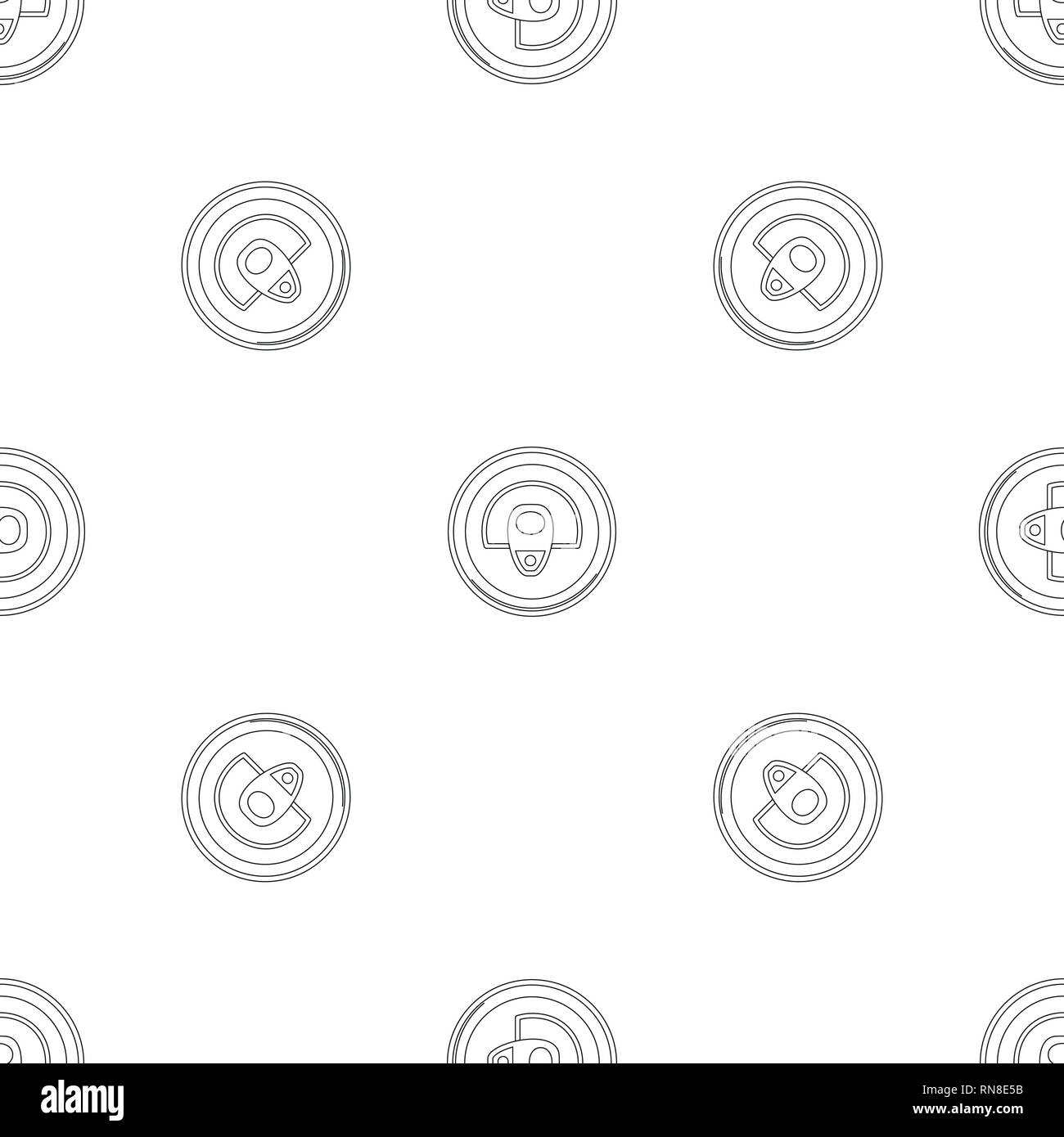 Top can pattern seamless vector repeat geometric for any web design Stock Vector
