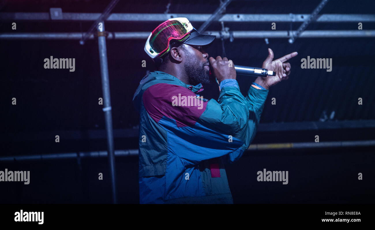 Ghetts live at Gorilla bar Manchester Stock Photo - Alamy