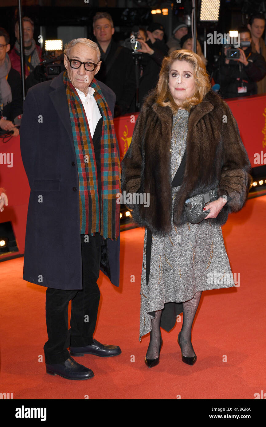 Andre Techine and Catherine Deneuve attend the premiere for Farewell to ...