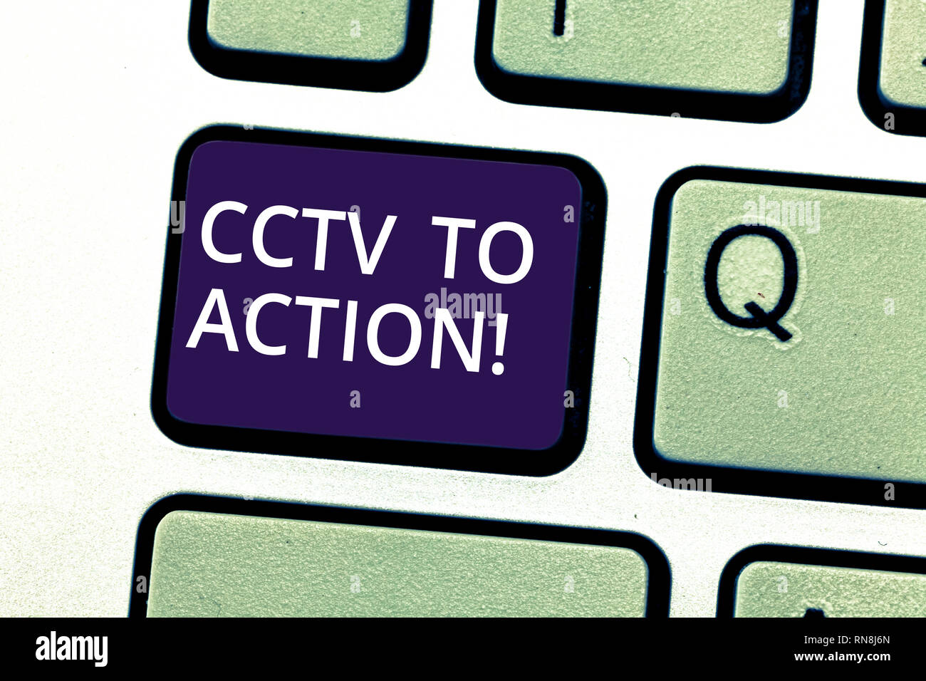 Handwriting text writing Cctv In Action. Concept meaning Selfcontained ...