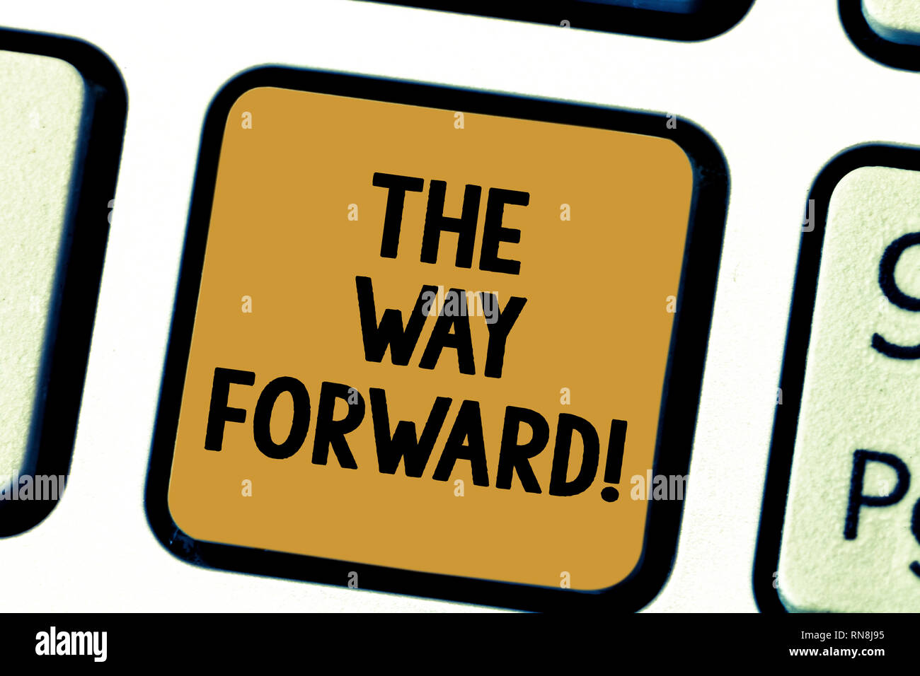 Word writing text The Way Forward. Business concept for Direction to ...