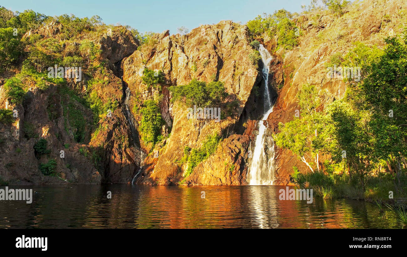 beautiful wangi waterfalls in litchfield national park Stock Photo Alamy