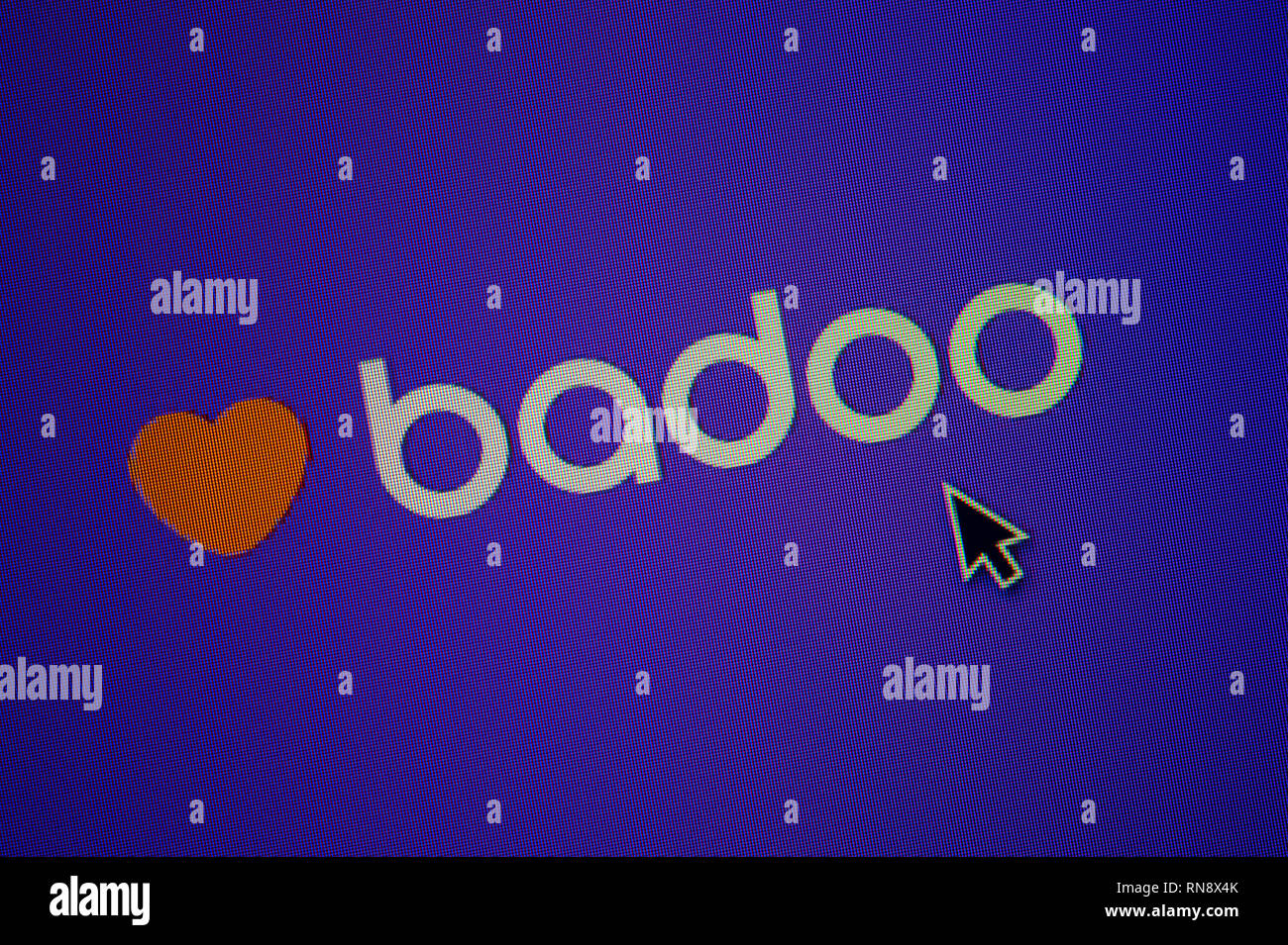 Badoo logo Accedi a