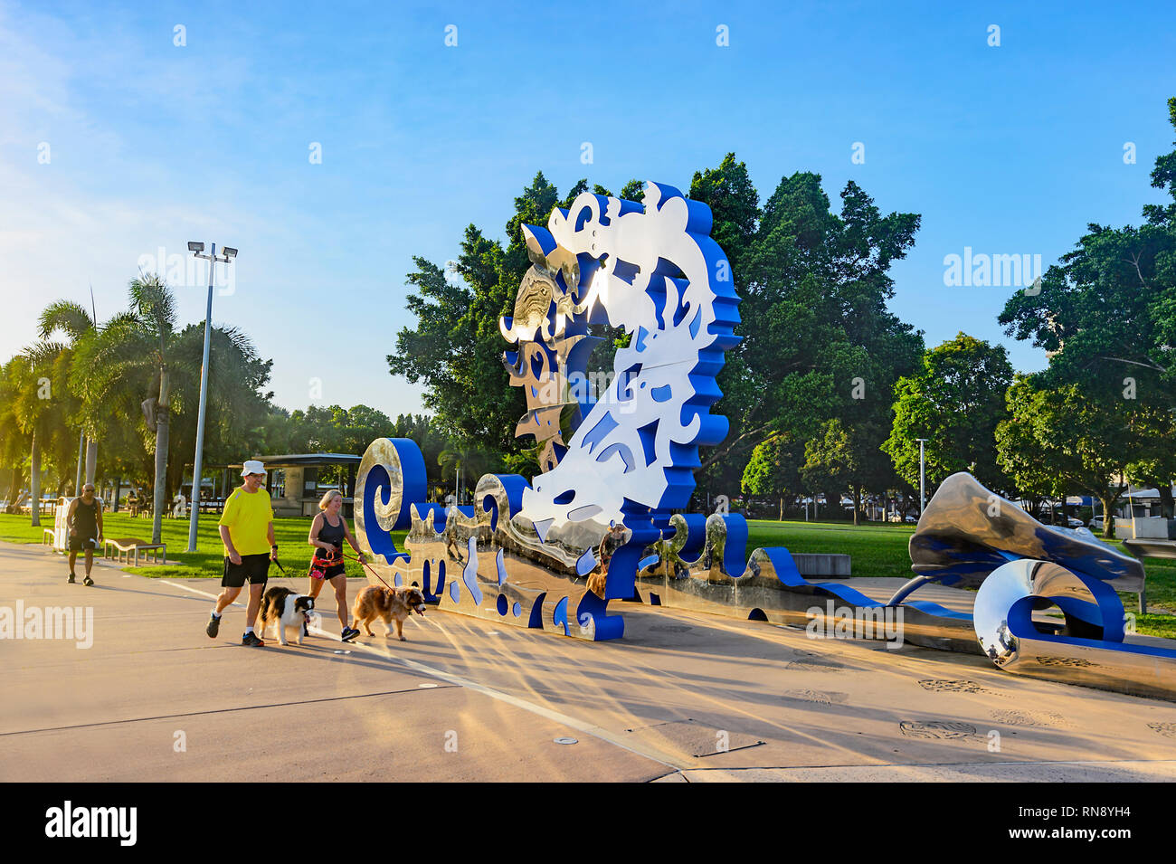 Citizens Gateway to the Great Barrier Reef is a public artwork by ...