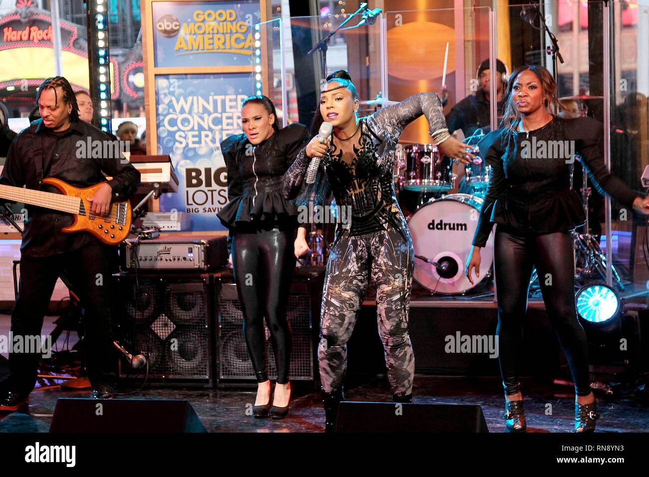 New York, USA. 13 Feb, 2012. Ashanti, performs at The Monday, Feb 13