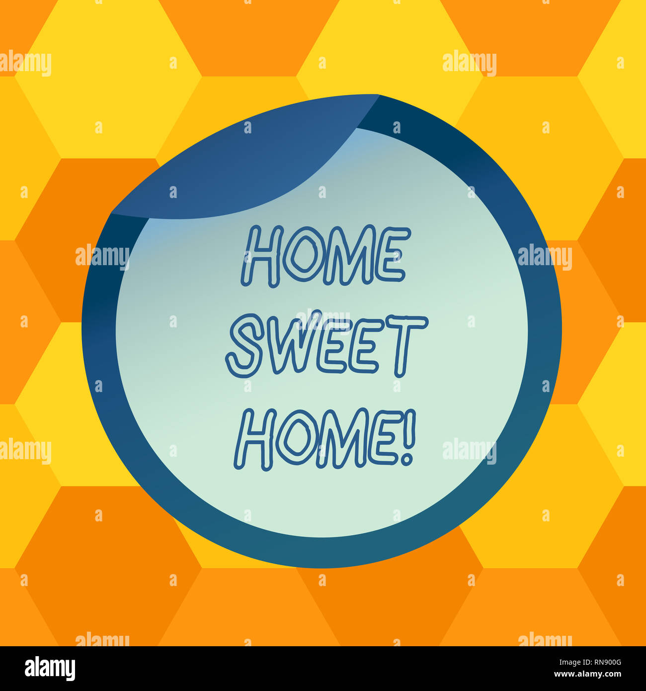 Handwriting Text Home Sweet Home Concept Meaning In House Finally