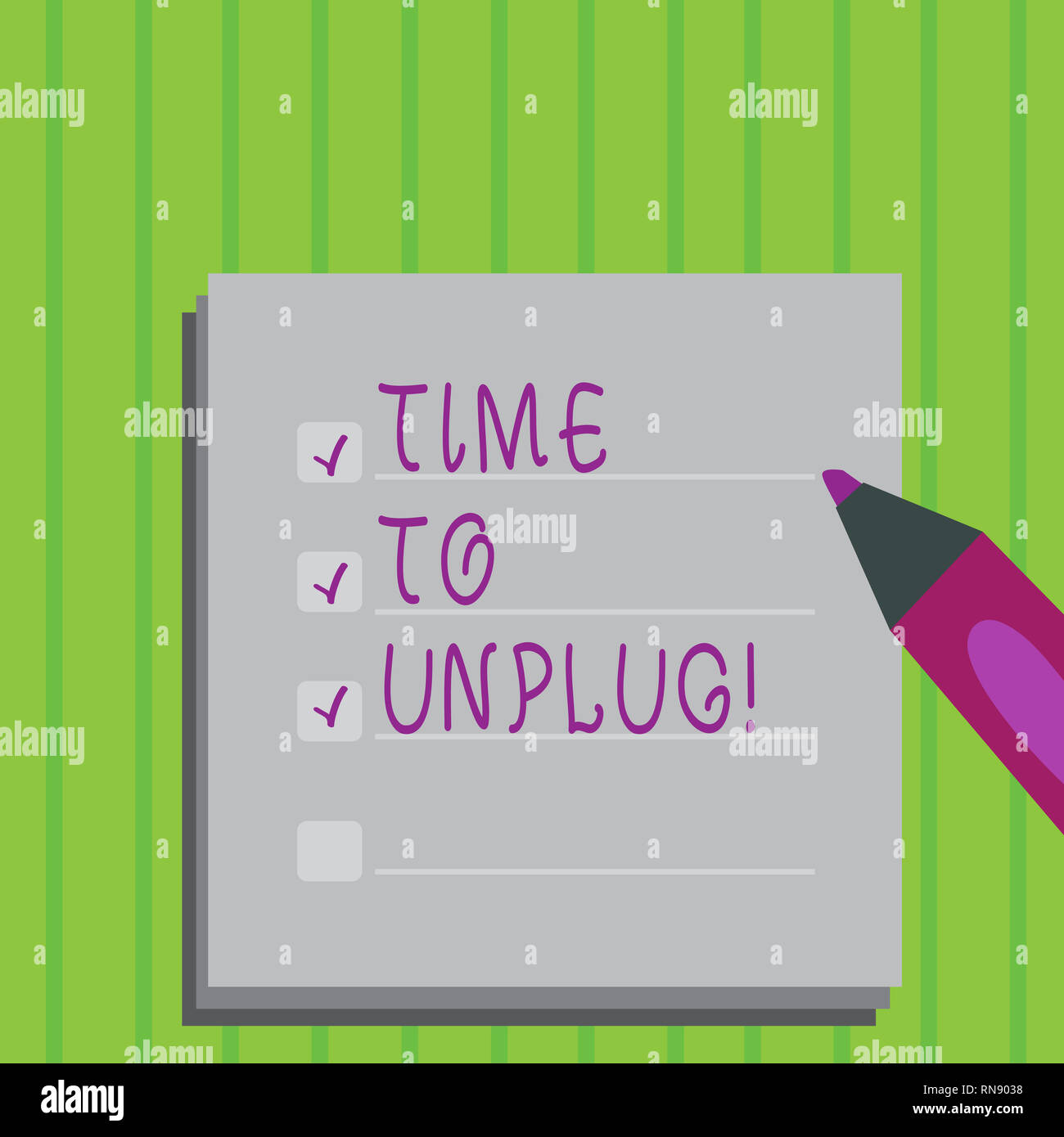 Unplug from reality hi-res stock photography and images - Alamy