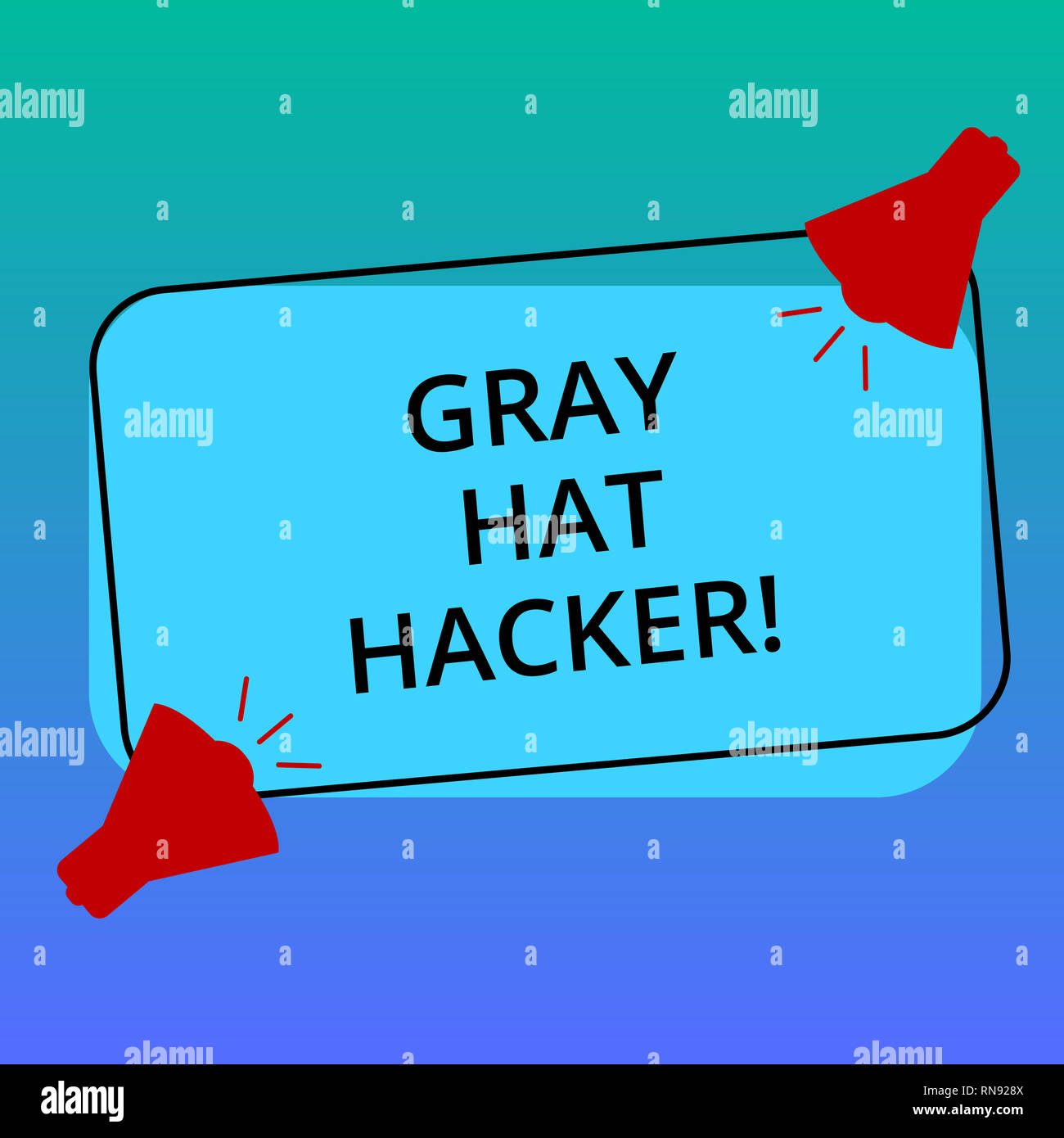 Handwriting text writing Gray Hat 