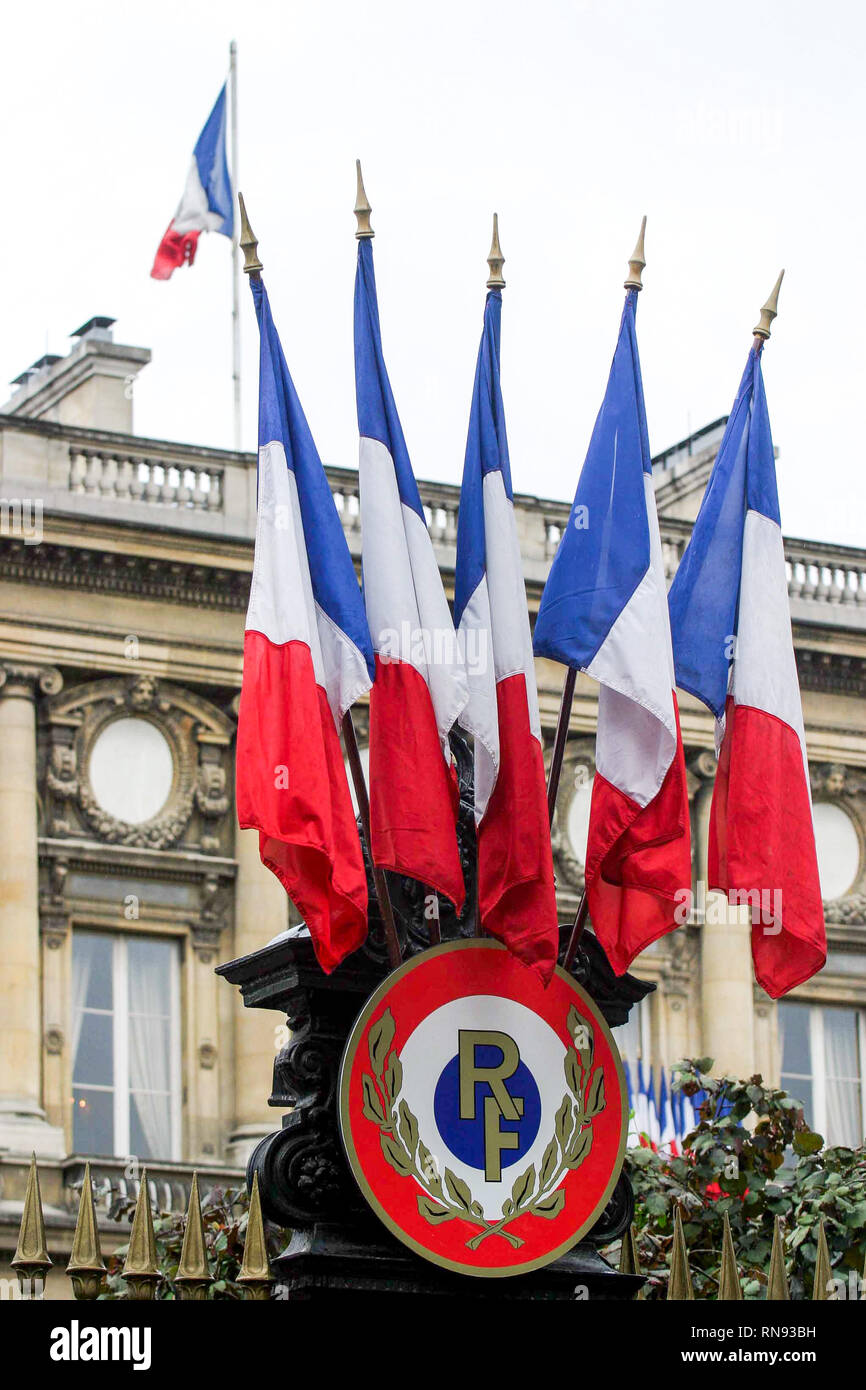 Cocarde tricolore drapeau français - Prozon