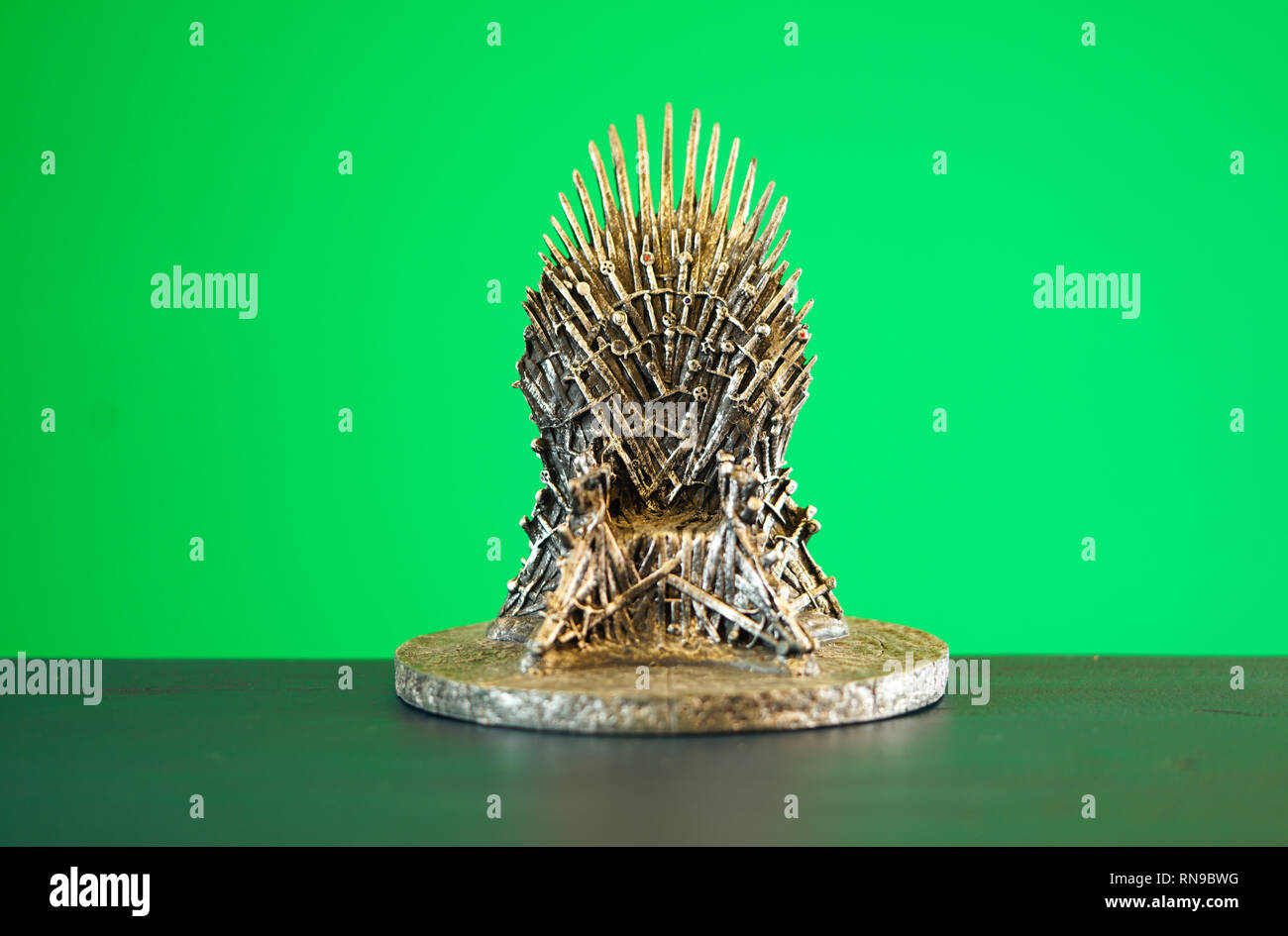 The Iron Throne Game Of Thrones High Resolution Stock Photography And Images Alamy