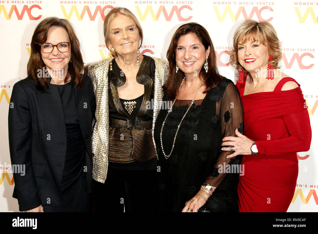 New York Usa 29 Sep 2016 Sally Field Gloria Steinem Regina K